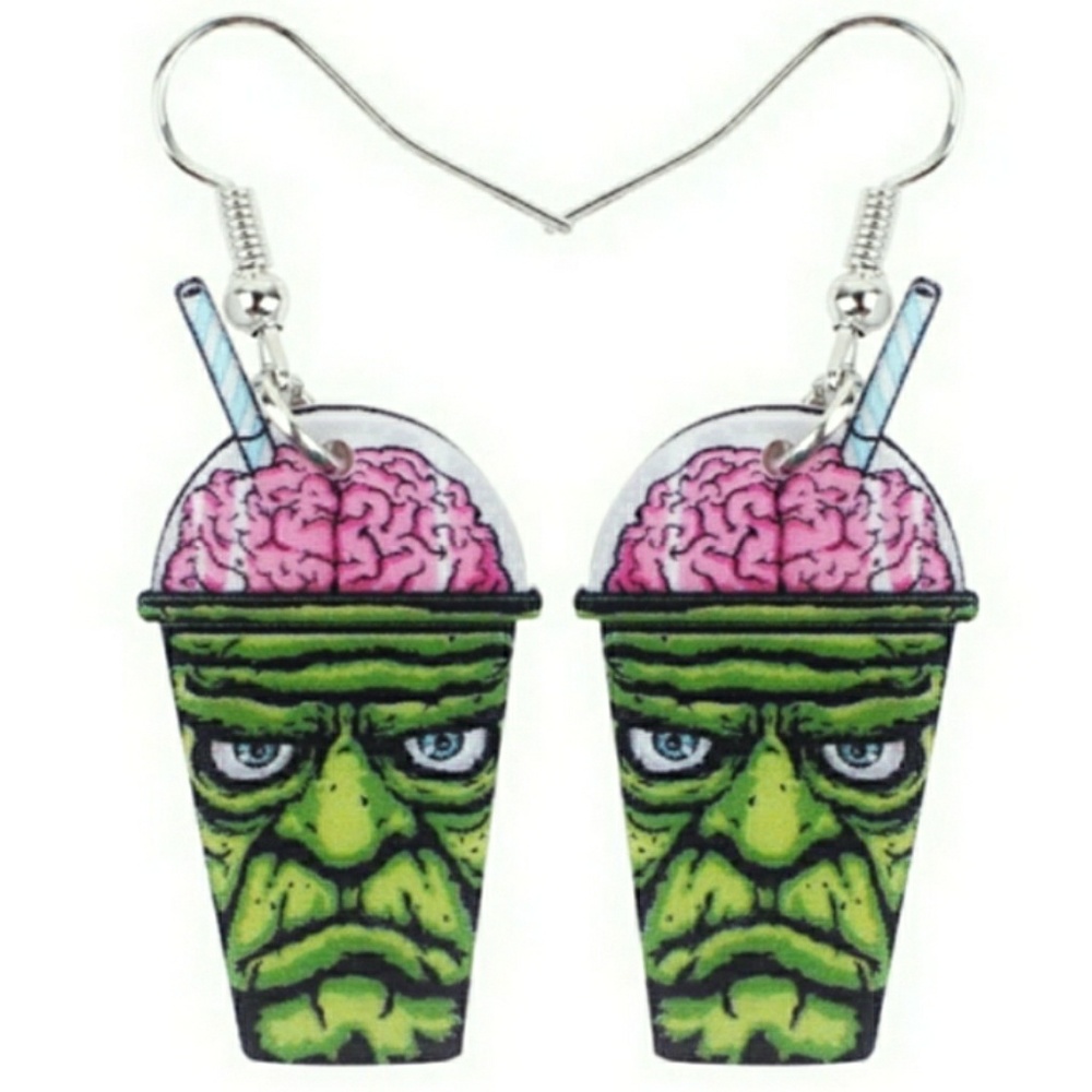 Spooky Brain Juice Earrings - Picture 2 of 4